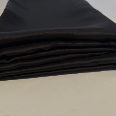 DOUBLURE 100% VISCOSE BLACK - coupon de 3 mètres