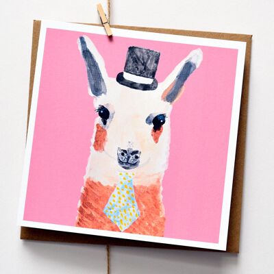 Mr. Llama Card