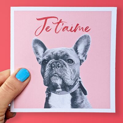 Je t'aime Card