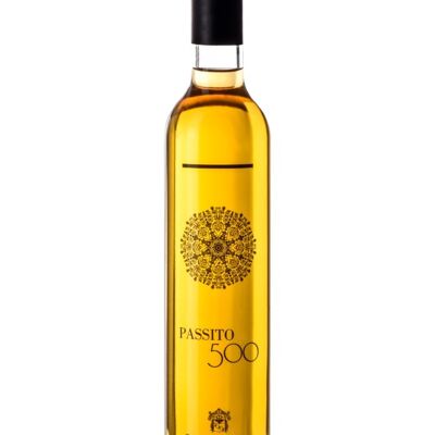 PASSITO 500, Vino Bianco Dolce da Dessert, Malvasia Bianca di Candia IGT Marche Passito PAS0372020