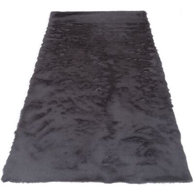 Vloerkleed Doux Noir 90 - 80 x 300 cm