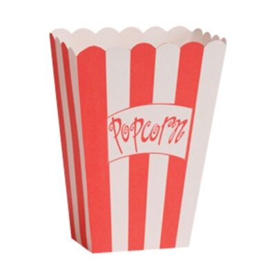 Scatole da portata in carta per popcorn