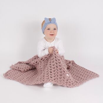 Kit de crochet pour débutants Ranna Baby Blanket 3