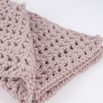 Kit de crochet pour débutants Ranna Baby Blanket 4