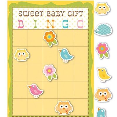 Happi Tree Bingo Game 10 sheets