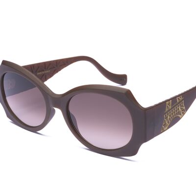 Ville de Paris - Sunglasses - Women - Saint Germain - Made in France - Brown