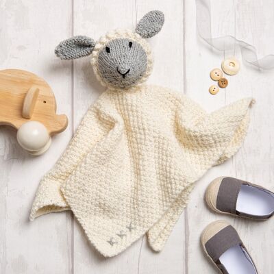 Lionel Lamb Baby Comforter Knitting Kit