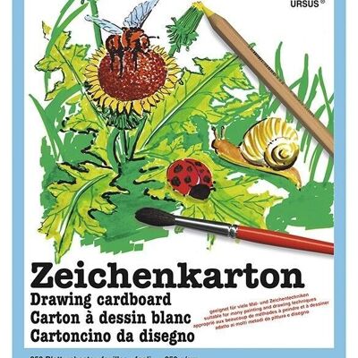 Zeichenkarton (250 g/m²), DIN A3, 250 Blatt