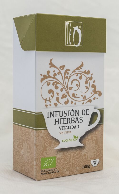 INFUSIÓN VITALIDAD ECO 100g TÉO