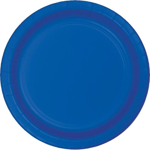 Celebrations Value Paper Dinner Plates Cobalt Blue