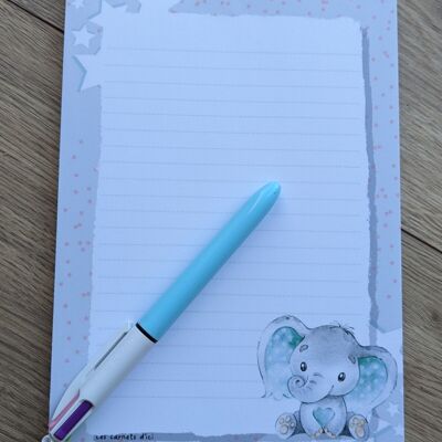 elephant notepad