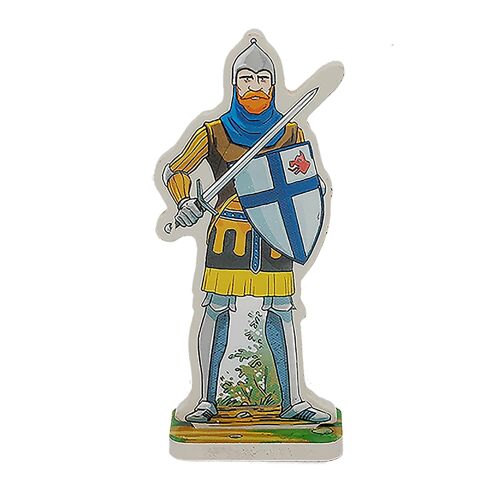 Figurine Godefroy le chevalier