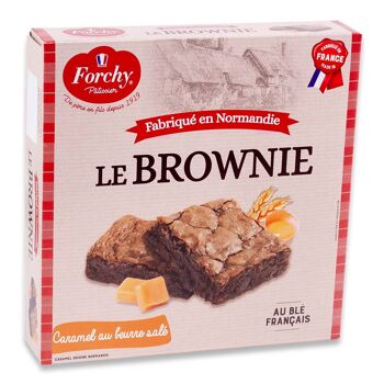 Brownie chocolat et caramel beurre salé 285 g 1