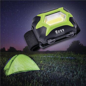 Lampe frontale LED COB pour tête - TM Electron 3