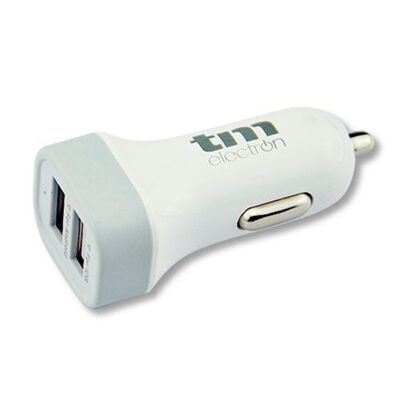 Car charger with two USB ports - TM Electron