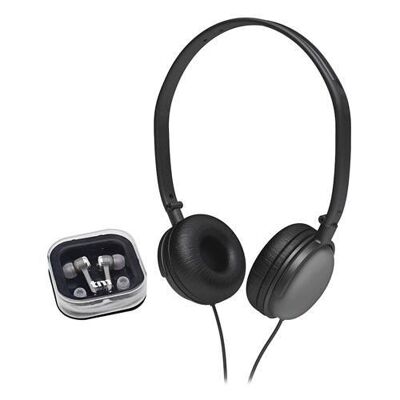 SILVER SILICONE RING COMBO HEADPHONE