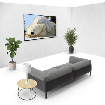 TM Electron TMSLC273 Support mural pivotant universel inclinable avec bras pour moniteurs ou téléviseurs LED, OLED, LCD, Plasma de 10" à 32", max. 20Kg, VESA 200X200 6