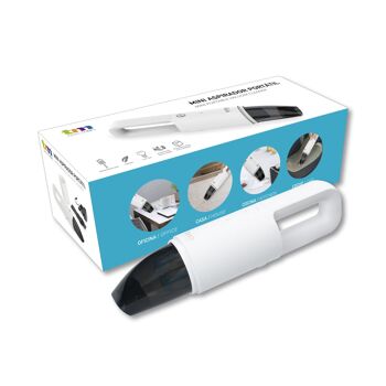 Mini Aspirateur Portable Sans Fil (Blanc) - TM Electron 10