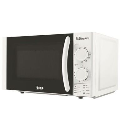 TM Electron TMPMW001G EASYWAVE microondas con grill y capacidad de 20L, 700W de potencia, 6 configuraciones de funcionamiento con modo descongelar y temporizador de 30 min