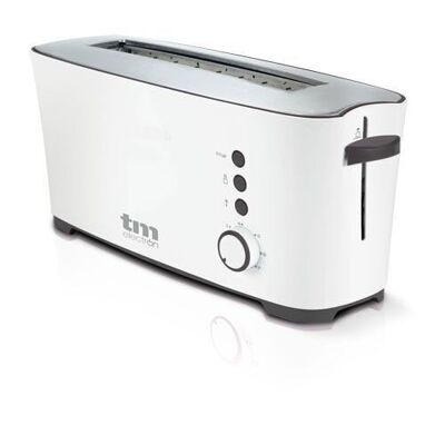 TM Electron TMPTS001 1000W long slot toaster with 7 toasting levels and defrost function