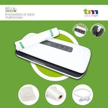 TM Electron TMVAC002 Bella Fresh Machine sous vide automatique multifonction pour sceller et conserver les aliments 2