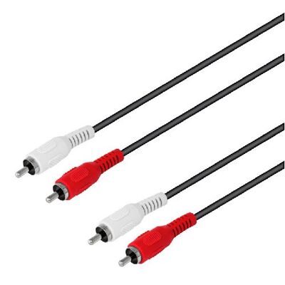 CONEXION AUDIO 2RCA M A 2RCA M 2.5M TME