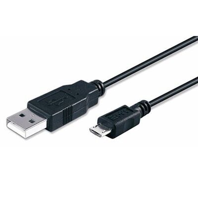 CONNEXION USB 2.0 MICRO USB 5 BROCHES 1,8M.TM