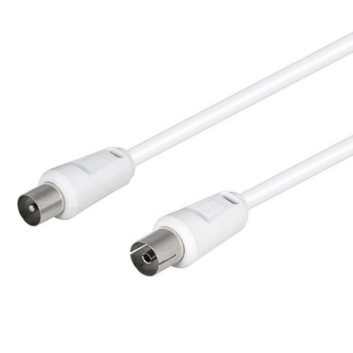 CONEXION ANTENA BLANCO RECTO 9.5MM 1.5M