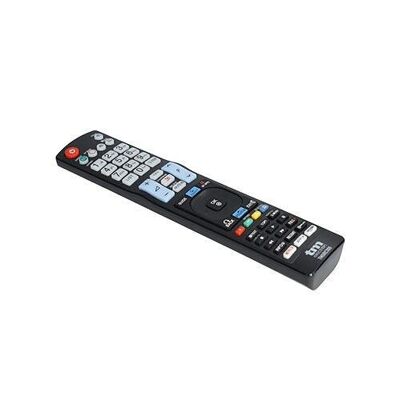 TM Electron TMURC300 Universal remote control compatible with LG televisions, with buttons for direct access to digital platforms (VOD)