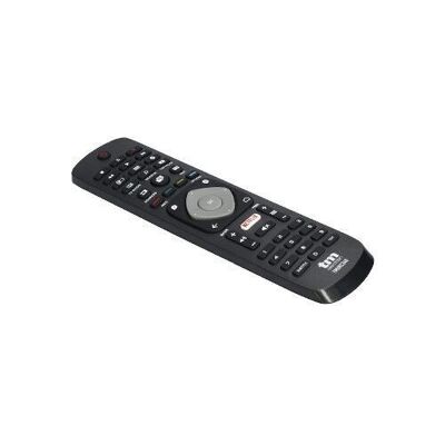TM Electron TMURC340 Universal remote control compatible with Philips televisions, with buttons for direct access to digital platforms (VOD)