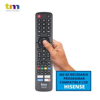 TM Electron TMURC350 Télécommande universelle compatible avec les téléviseurs Hisense, avec des boutons pour un accès direct aux plateformes numériques (VOD) 5