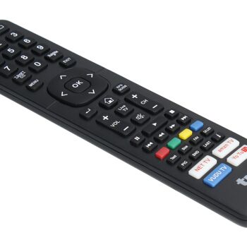 TM Electron TMURC350 Télécommande universelle compatible avec les téléviseurs Hisense, avec des boutons pour un accès direct aux plateformes numériques (VOD) 6