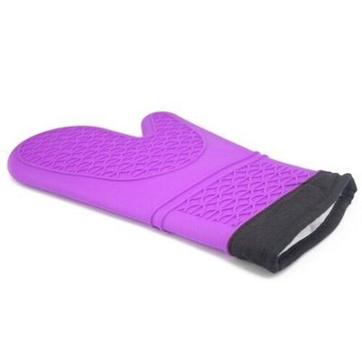 SILICONE MITTEN FOR OVEN/BBQ TM HOME