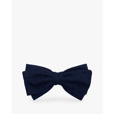 BLUE PEAS BOW TIE