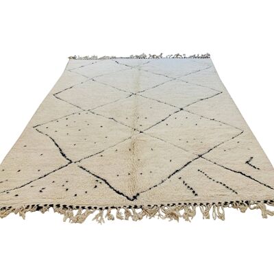 BENI OUARAIN RUG 2031 MOROCCAN CARPET HANDMADE 210 - 260 cm