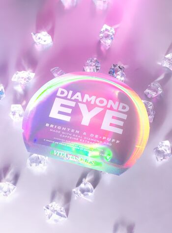 Coussinets pour les yeux en diamant 3