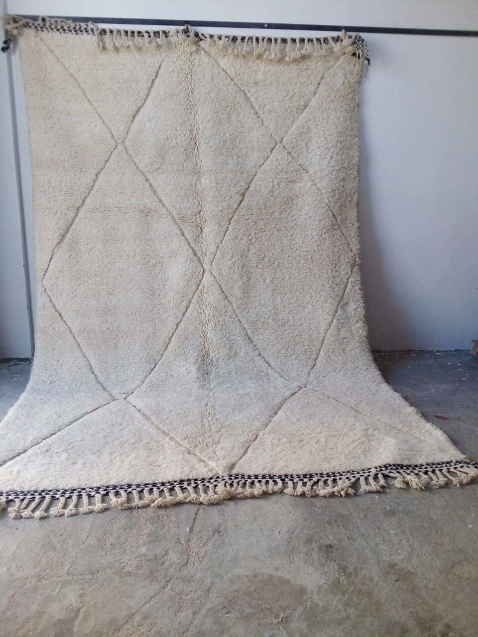 ALFOMBRA BENI OUARAIN 2083 ALFOMBRA MARROQUÍ HECHA A MANO 200 -300 cm