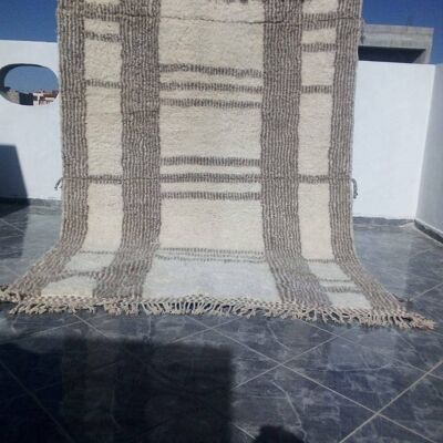 BENI OUARAIN RUG 2102 MOROCCAN CARPET HANDMADE 200 -300 cm