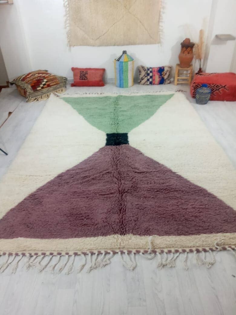 BENI OUARAIN RUG 2109 MOROCCAN CARPET HANDMADE 200 -300 cm