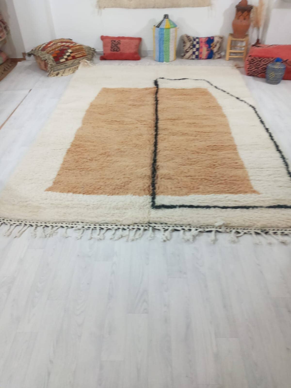 ALFOMBRA BENI OUARAIN 2116 ALFOMBRA MARROQUÍ HECHA A MANO 200 -300 cm