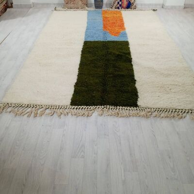 BENI OUARAIN RUG 2121 MOROCCAN CARPET HANDMADE 200 -300 cm