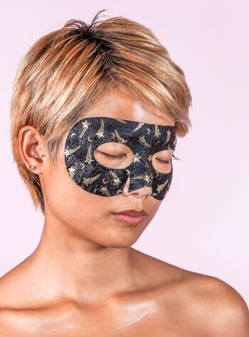 Masque pour les yeux avec lunettes de soirée 1