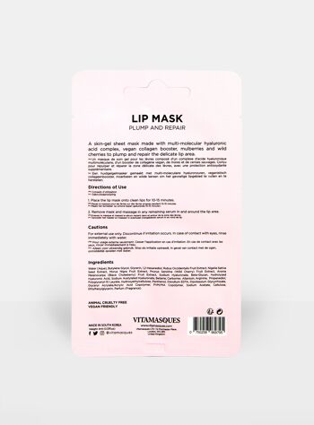 Masque Lèvres Hydratant & Réparateur 4