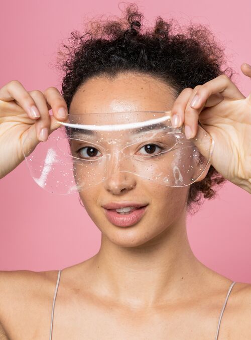 Crystal Glow Hydrogel Eye Mask