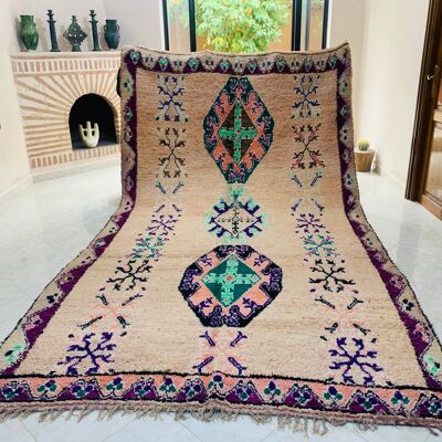 HANDMADE MOROCCAN CARPET RUG Boujaad 1052