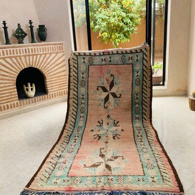 HANDMADE MOROCCAN CARPET RUG Boujaad 1078