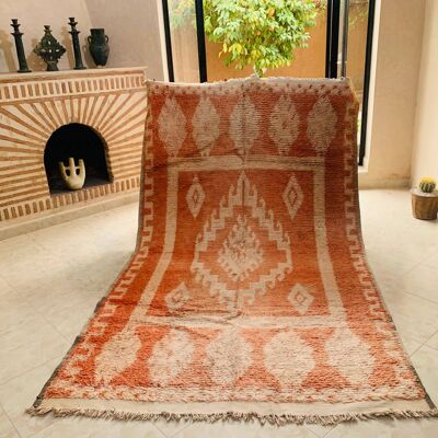 HANDMADE MOROCCAN CARPET RUG Boujaad 1094