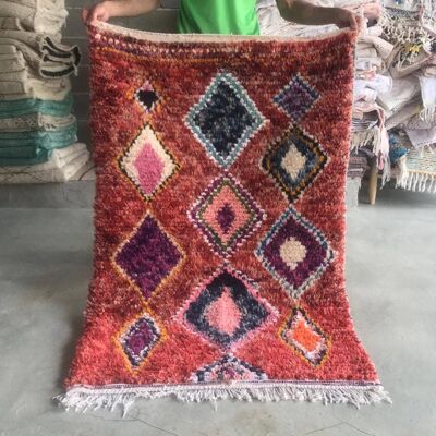Handmade Moroccan rugs Azilal 100 x 150 cm 007