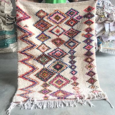 Handmade Moroccan rugs Azilal 100 x 150 cm 014