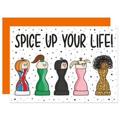 Spice Up Your Life A6 Card